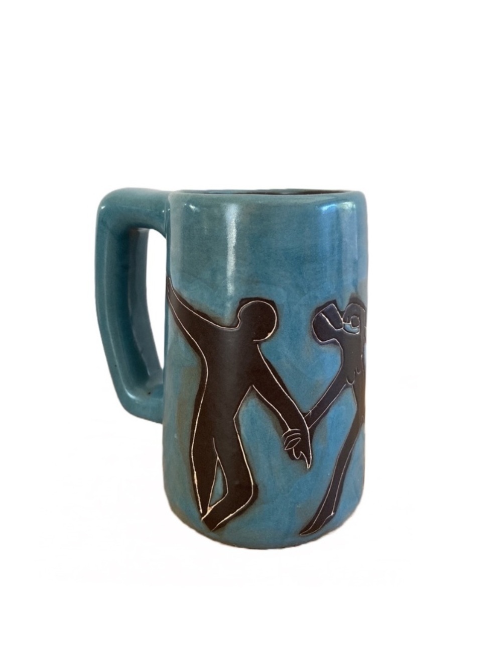 Mara Stoneware Dancing Figures Mug